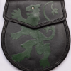 Rampant Lion Leather Sporran - Day Sporran