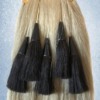 Vintage Black Tassel Horse Sporran for men's Highland dress